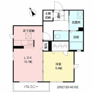 シャーメゾン藤﨑　＊＊ A0102号室