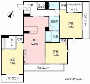 グレースガーデン田井島　＊＊ A0301号室