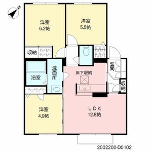 ＦＯＲＥＮＡ　Ｄ棟　＊＊ D0102号室