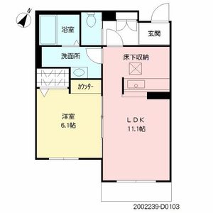 ヴィラウィステリア門司　Ｄ棟　＊ D0103号室