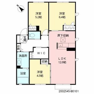 ＮＡＤＹＡⅡ　Ｂ棟 B0101号室