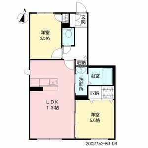 レーベンハイムⅢ　Ｂ棟　＊＊ B0103号-3