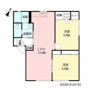 サンライズ皆春　　Ａ棟 A0102号-16