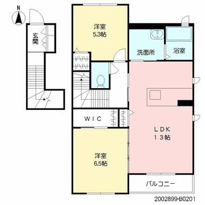 プルミエール A棟 A0201号-2