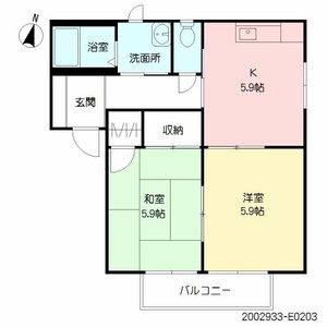 バリュージュ富の原　　Ｅ棟 E0203号室
