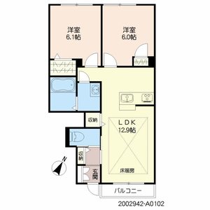 プレミアス中名 A0102号室