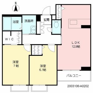 クアトロディーオガーデン　Ａ棟　＊＊ A0202号-16