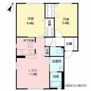 シェソワ Ⅱ棟 B0101号-14