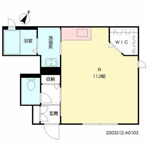 シャーメゾン花畑 A0103号室