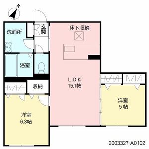 Ｃｉｅｌ　ｅｔ　ｔｅｒｅ　＊＊ A0102号室