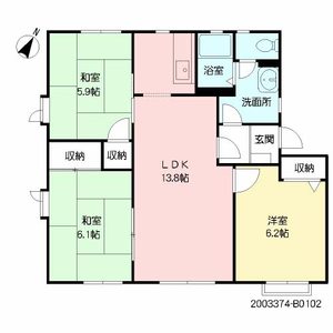 メゾンパークサイドB棟 B0102号-13
