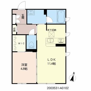 シャノアール　Ｃ棟 A0102号室