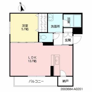 アンセルモ祇園　＊ A0201号室