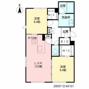 Ｋ＆Ｍフォレストガーデン　＊＊ A0101号室