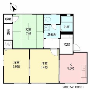 アイエス猪野 B棟 ** B0101号-16