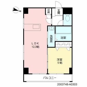 Ｅ・Ｍａｉｓｏｎ　Ｎｉｓｈｉｊｉｎ A0303号室