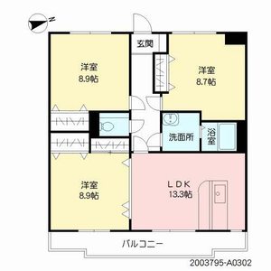 Ｋ＆Ｍ京塚ハイツ A0302号-2