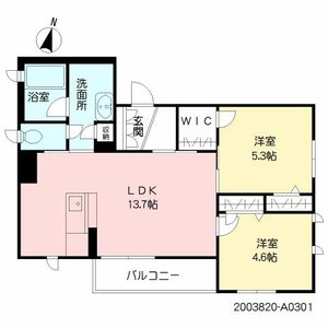 フルール　ド　ソレイユ　＊ A0301号室