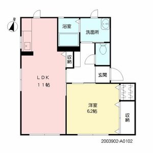 クレセオ　Ａ棟 A0102号-2