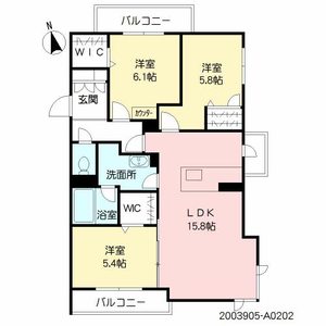 ベルセゾン　＊ A0202号室
