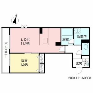 フルール・ド・ヒサノ　＊ A0308号室