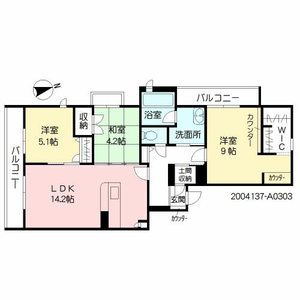 シャーメゾン　フォルジュロン　＊ A0303号室