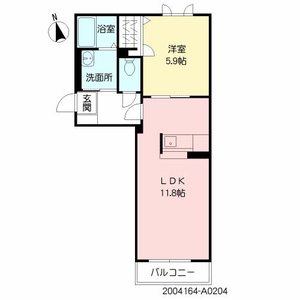 グリーンコート楽Ⅱ　＊ A0204号-2