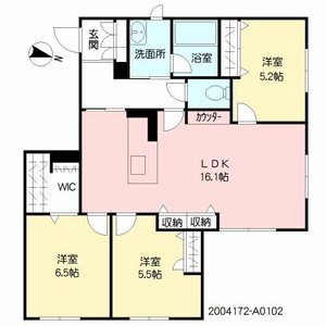 シャーメゾン鶴崎　＊ A0102号室