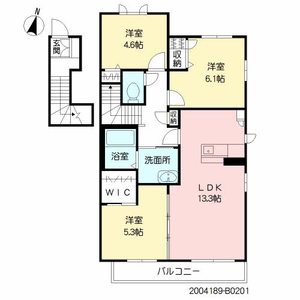 シャンティ B棟 * B0201号-16