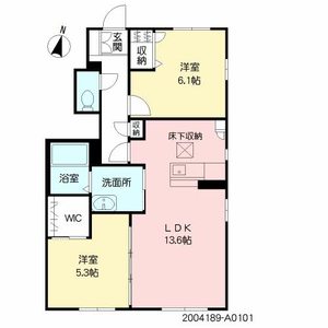 シャンティ　Ａ棟　＊ A0101号-16