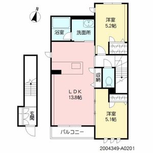 シャーメゾン八幡　＊ A0201号室