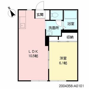 アメ二ティ庄福 A0101号室