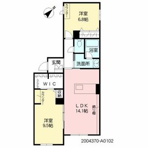 ＧＥＣＫＯ　１ｓｔ　＊ A0102号室