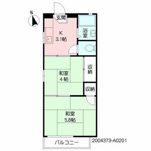 タウニィ豊後Ａ　＊ A0201号室
