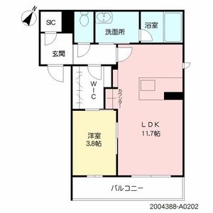 シャーメゾン中原ガーデン A0202号室