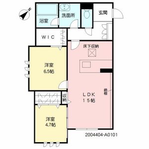 シャーメゾンアメニティ御領Ⅰ A0101号室