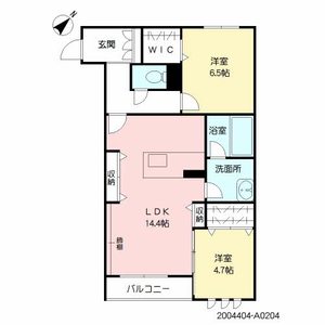 シャーメゾンアメニティ御領Ⅰ A0204号室