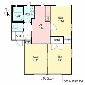 サクラージュ　　Ｄ棟 D0202号室