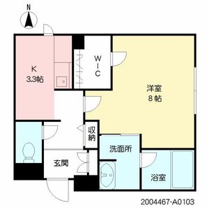 シャーメゾンパーチェ A0103号室