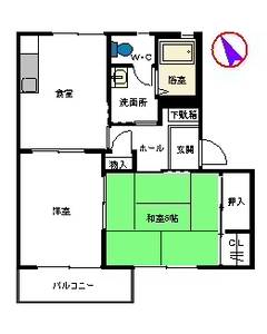 アルトリオ一番館　＊＊ A0104号室