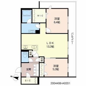 ジョルノフェリーチェ門松 A0201号室