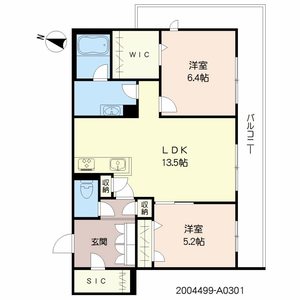 ジョルノフェリーチェ門松 A0301号室