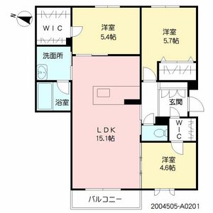 シャーメゾンＲｏｃｋ　Ｆｉｅｌｄ　＊ A0201号室