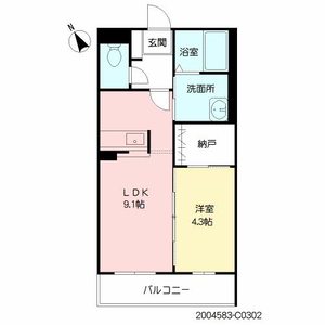 ＭＡＳＴ中井Ｃ棟　＊＊ C0302号-16
