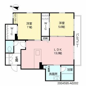 シャーメゾン沼山津　＊＊ A0202号室