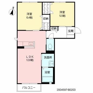 プリンス　Ⅱ棟 B0203号室