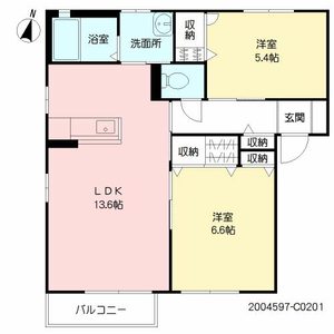 プリンス　Ⅲ棟 C0201号室