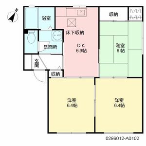 ディアス金丸　Ａ棟 A0102号室