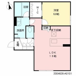 Ｌｉｆｅ　ｓｔａｇｅ　楠ノ木 A0101号室