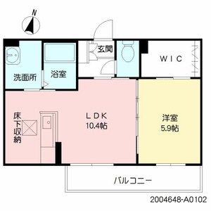 ビューテラス山王　Ａ棟　＊＊ A0102号室